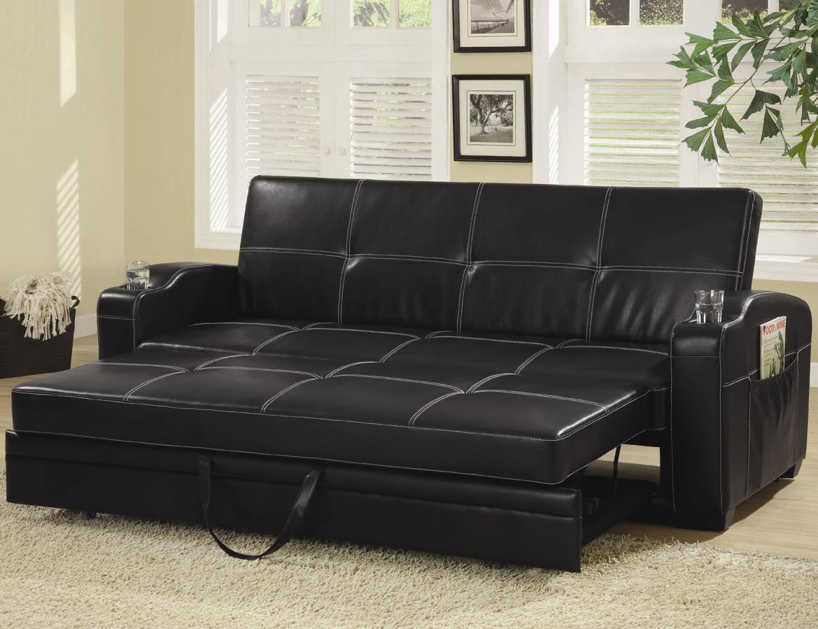 Click Clack Sofa Bed | Sofa chair bed | Modern Leather sofa bed ikea