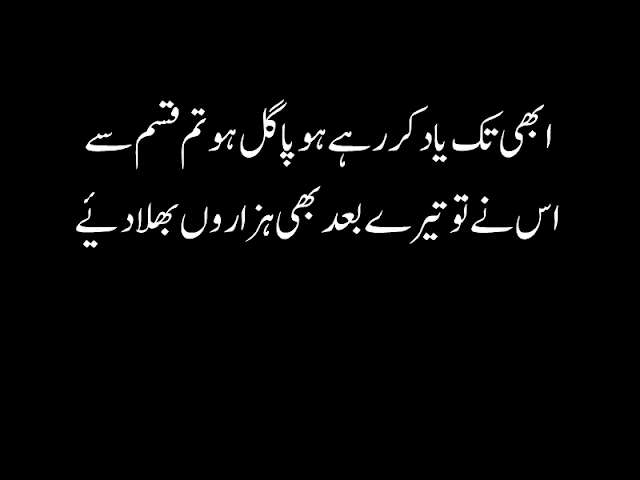 Urdu sad poetry 2 lines images: Sad poetry Famous