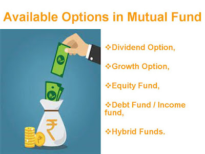 Available Options in Mutual Fund
