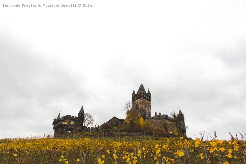 castelo de reichsburg em Cochem Alemanha