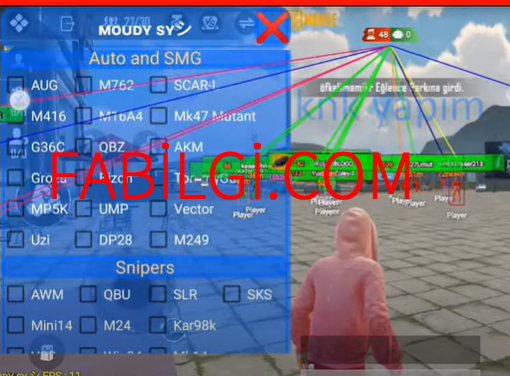 Pubg Mobile 1.5 Moudy Aim, Adam Görme Hilesi Ağustos 2021