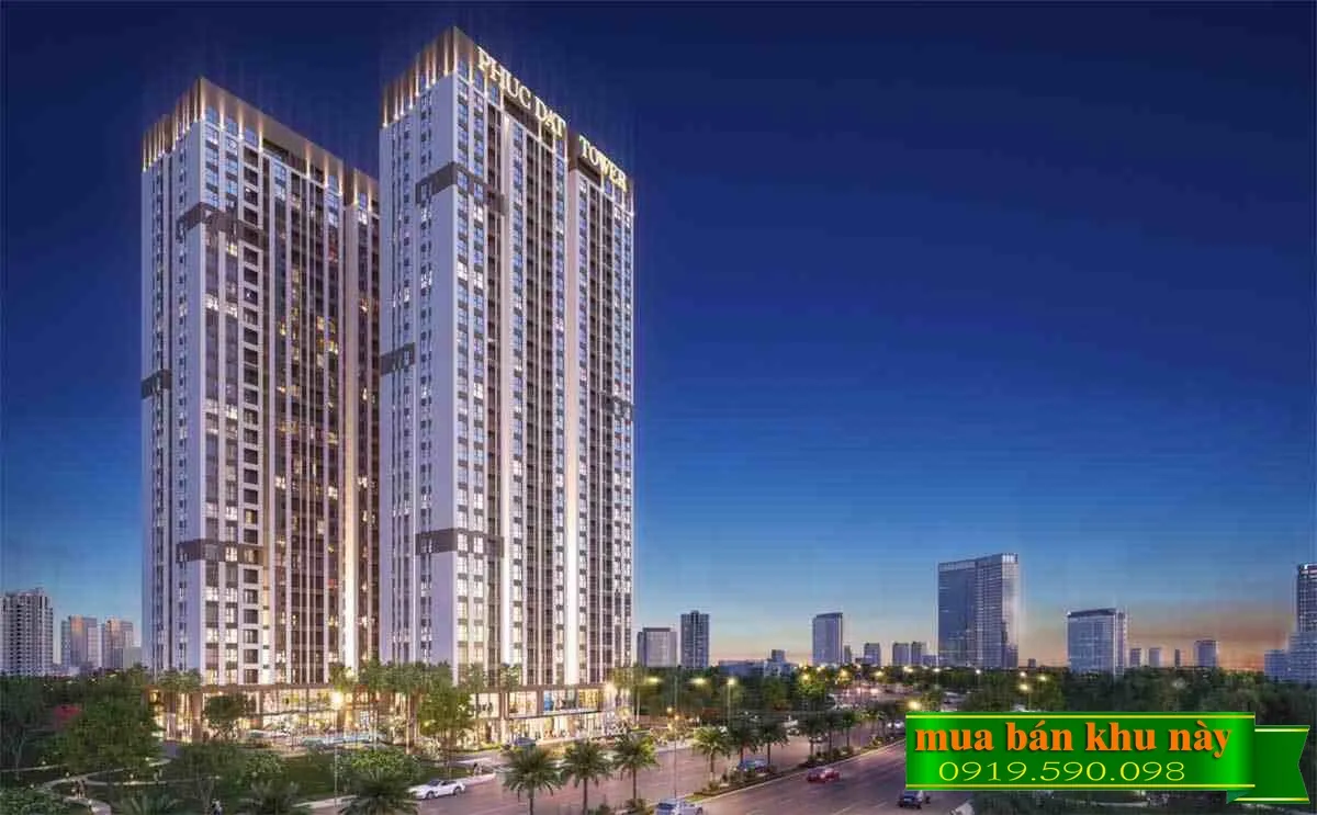 Phối cảnh tổng thể dự án Phúc Đạt Garden