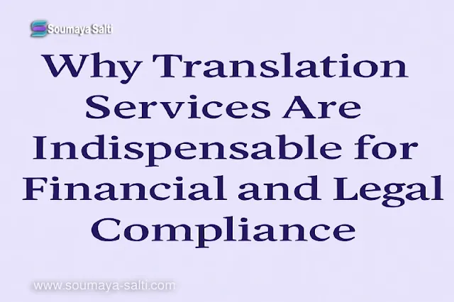 The Role of Translation in Legal and Financial Compliance
