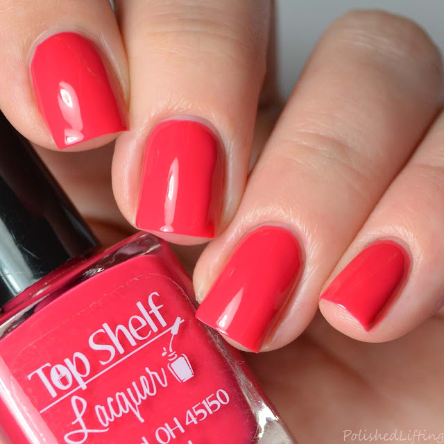 red creme nail polish