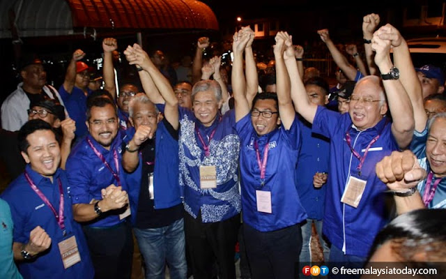 BN sambut kemenangan di Kimanis dengan sorakan dan air mata