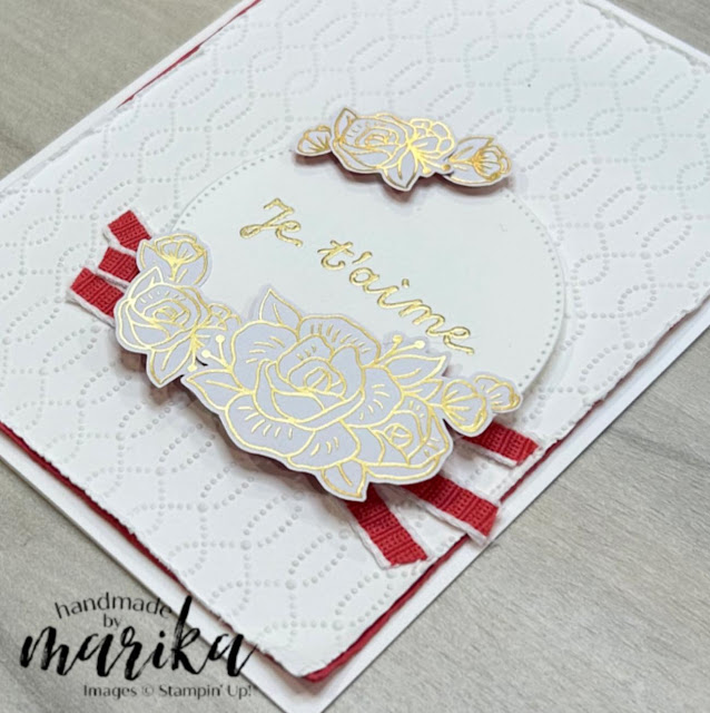 sale-a-bration, Most Adored DSP, Heartfelt Hellos stamp set, Softly Sophisticated embossing folder