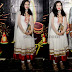 White Velvet Salwar Kameez