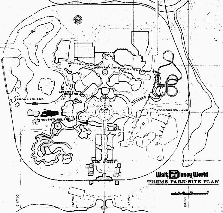 magic kingdom map 1971. magic kingdom map 1971. magic