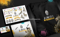 Logo Con Juventus Junior Membership aiuta tuo figlio a intervistare il grande Buffon