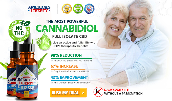 American Liberty CBD {Oil Reviews} 100% Natural Oil, Price, Scam, Benefits !!