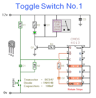 Rangkaian Toggle Switch