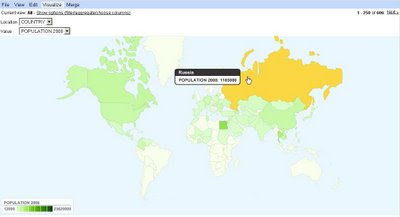 Population Summary Thematic Map