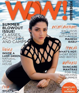 Mehreen Pirzada in WOW Magazine Cover Page