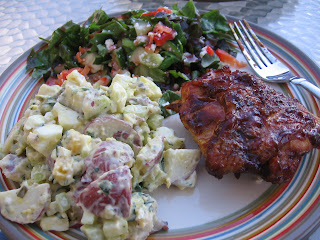 BBQ Chicken & Potato Salad