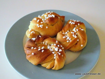 vegane Bullar - schwedische Zimtschnecken