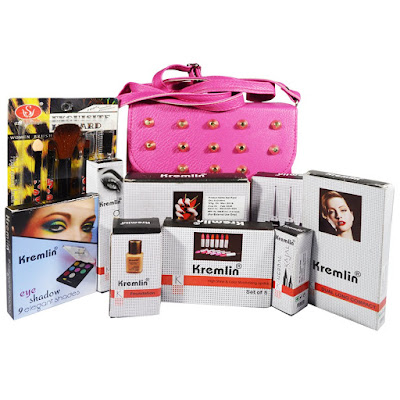 Kremlin Makeup Glamour Kit Combo Pack( Lady make up set)