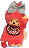 La Vivichhichi  Jol X Monchhichi 5th anniversary Vivichhichi red  référence 258290