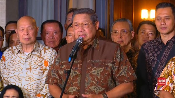 SBY Turun Langsung Persiapkan Debat Pilpres untuk Prabowo