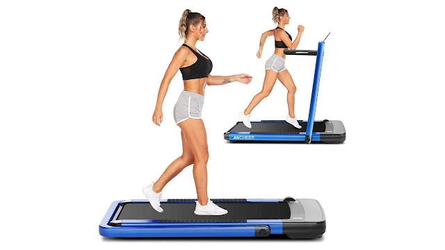 ANCHEER 2 in 1 Folding Treadmill