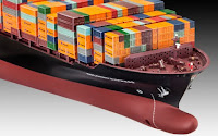 Revell 1/700 Container Ship COLOMBO EXPRESS (05152) Colour Guide & Paint Conversion Chart