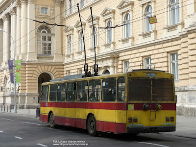 Trolejbus Škoda 14Tr #593, Lwów