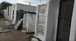 Profanan más de 20 tumbas de cementerio en el municipio Partido, Dajabón