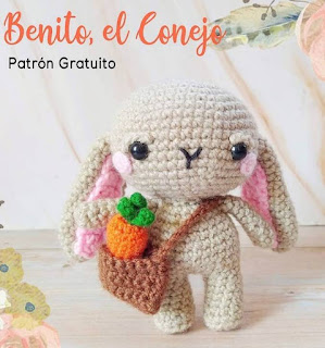 PATRON GRATIS CONEJO PASCUA AMIGURUMI 67481