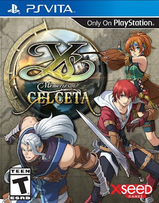 Ys Memories Of Celceta Game Cover Ps Vita