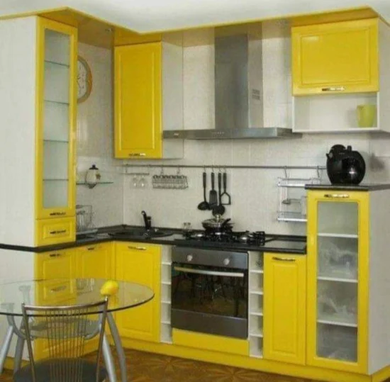 kombinasi warna kitchen set dapur