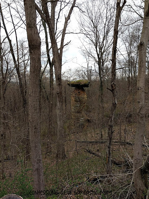 The Jug Rock in Shoals, IN