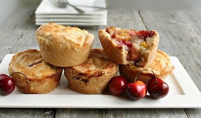 Mini Cherry Muffin Cup Pies