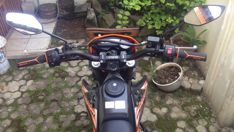 gambar stang fatbar untuk touring