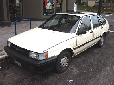 1986 Toyota Corolla Station Wagon.