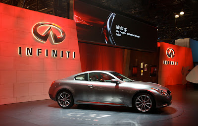 Infiniti G37 Coupe World Debut at New York Auto Show