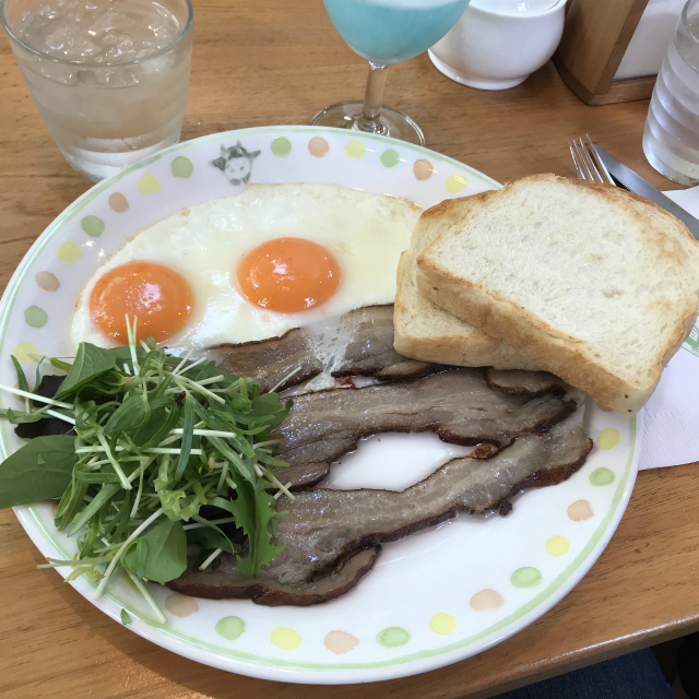 三鷹の森ジブリ美術館のジブリ飯の写真です。