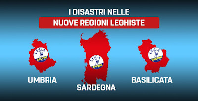 L' #INCAPACITÀ DELLA #LEGA MANDA IN ESERCIZIO PROVVISORIO TRE REGIONI