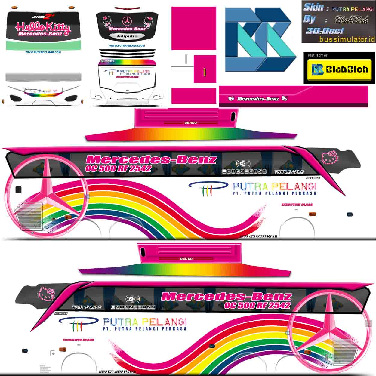 livery bus bawaan bussid tronton