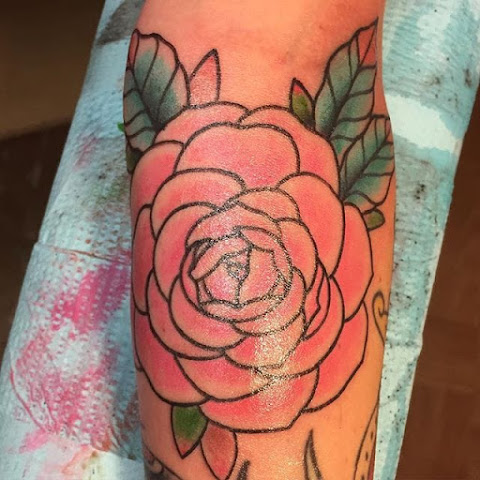 Charming Camellia Tattoos