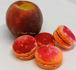 Macaron pêche