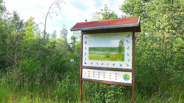 Flora und Fauna Schautafeln am Werbener See