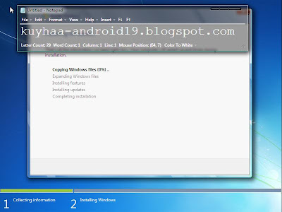 CARA LENGKAP INSTALL WINDOWS 7 PEMULA