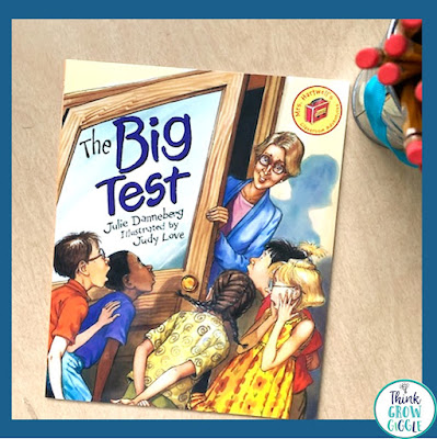 the big test picture book about testing days for children