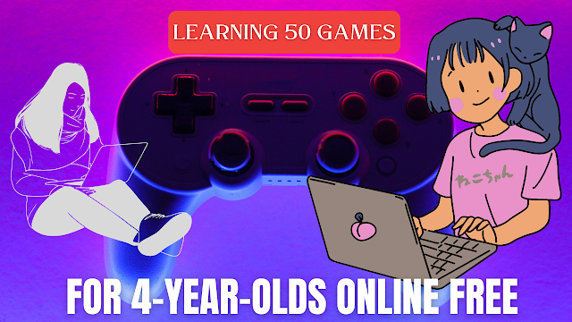 learning 50 games for 4-year-olds online free