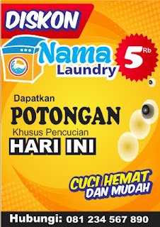 Contoh Brosur Laundry Ukuran A5 Tips Mendesain