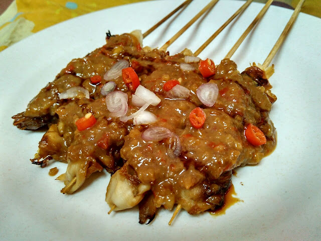 Resep Sate Jamur Tiram 