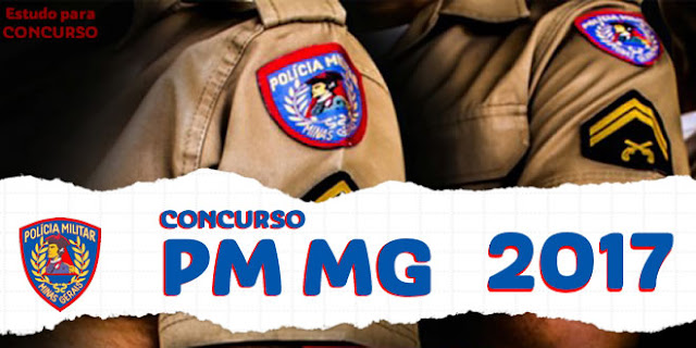 apostila pmmg policia milita mg 2017