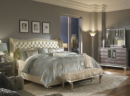 Old Hollywood Bedroom Design