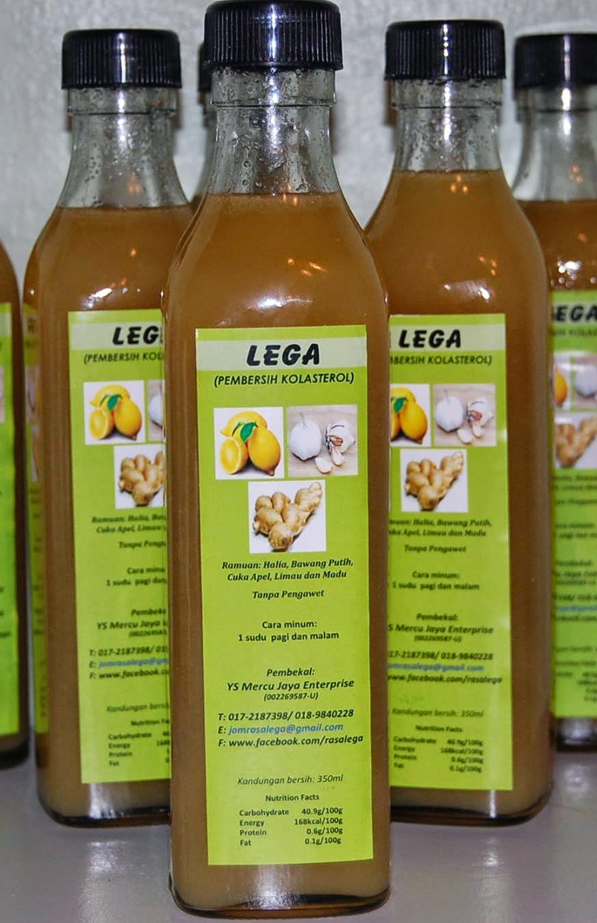 JUS LEGA MURAH AJO PENAWAR KOLESTROL DAN DARAH TINGGI