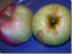 IdaRed and Golden Delicious