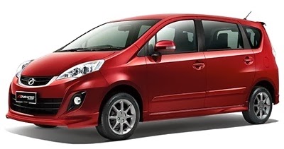 Harga Dan Spesifikasi Perodua Alza 2014 Baru